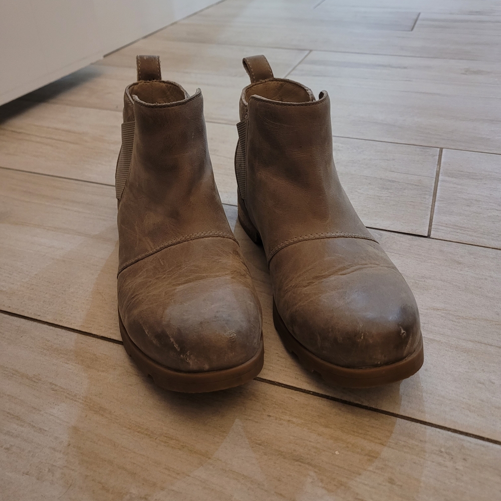 Sorel Brown Ankle Boots - Picture 5 of 12